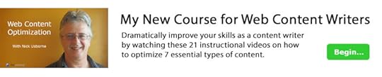 Course on web content optimization