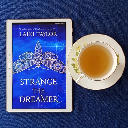 Strange the Dreamer, Laini Taylor, Earl Grey Editing, books and tea, tea and books
