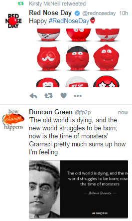 gallows humour on twitter