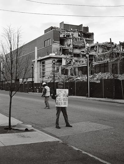 LaToya Ruby Frazier, Mr. Jim Kidd (Campaign for Braddock Hospital; Save Our Community Hospital), 2011 Courtesy the artist, Gavin Brown's Enterprise, New York/Rome, and Michel Rein, Paris/Brussels