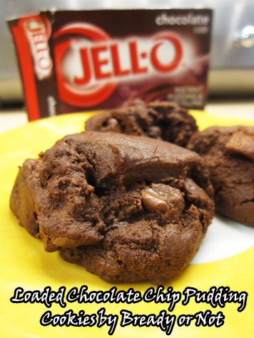 Bready or Not: Loaded Chocolate Chip Pudding Cookies 