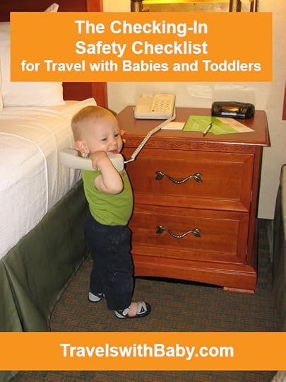checking in safety checklist for travel with babies and toddlers