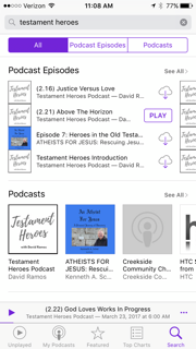 christian podcast testament