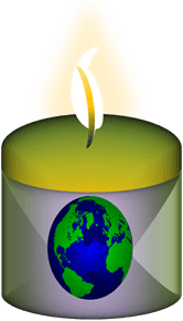 share the light candle