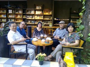 Từ trái ĐHN, LKT, KQ, KĐ, HC