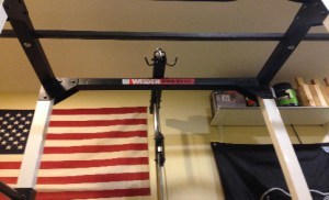 step one of a diy cable crossover build