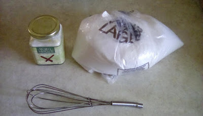 ingredients for making onion salt