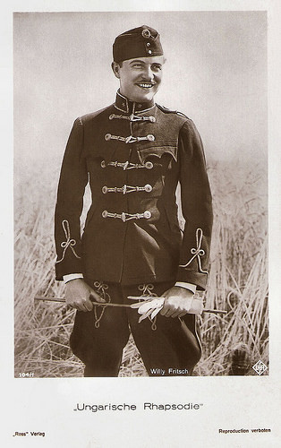Willy Fritsch in Ungarische Rhapsodie (1928)