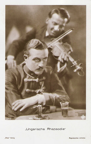 Willy Fritsch in Ungarische Rhapsodie