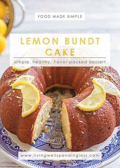Lemon Bundt Cake | Lemon Desserts | Easter Desserts | Dessert Recipes with Young Living Vitality Oils 