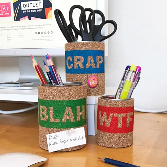 DIY Desk Organizers - Knock Knock Blog