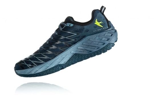 Oiselle x HOKA Clayton 2 in Midnight/Cinder