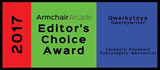 2017 Armchair Arcade Editor's Choice Award