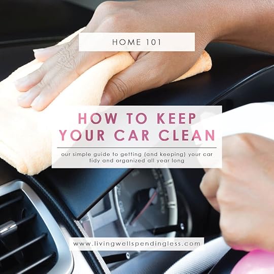 How to Keep Your Car Clean | A Step-by-Step Guide to Keeping Your Car Clean All Year Long | Organize Your Car | On-The-Go Organization