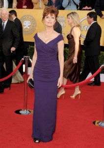 Susan in plum