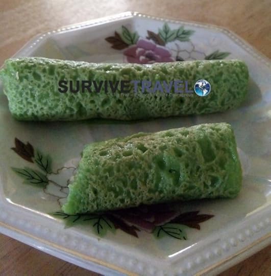 Amazing Malaysian Foods (7) - Kuih Ketayap - Survive Travel