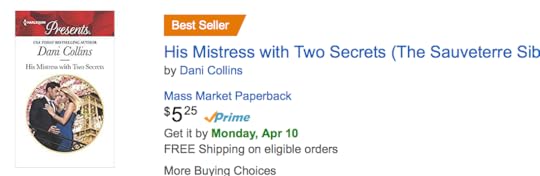 #SampleSunday - His Mistress With Two Secrets