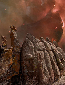 The Stones of Easter: Searching the Skies. Photo by C. L. Francisco