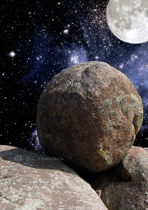 The Stones of Easter: Rolling Stone. Photo by C. L. Francisco