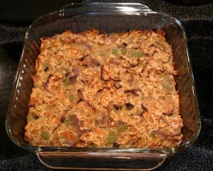 Savory Bread Pudding 