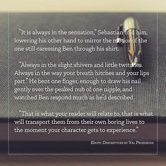 Image copyright to Magpie Graphic Design and used with permission. You can find Erotic Descriptives on Amazon.