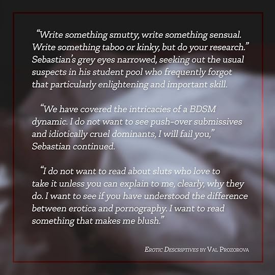 Image copyright to Magpie Graphic Design and used with permission. You can find Erotic Descriptives on Amazon.