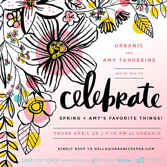 Amy Tangerine invite