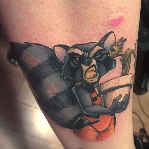 Rocket-Groot-Matt Henegar-Tattoo-04092017