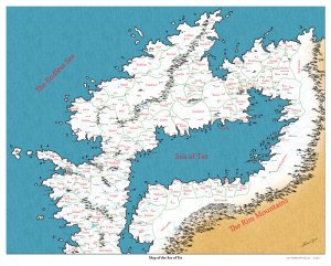 Map of the Sea of Tet