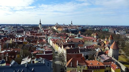 Tallinn, Blick von der Olaikirche