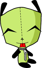 Image result for invader zim gir smiles