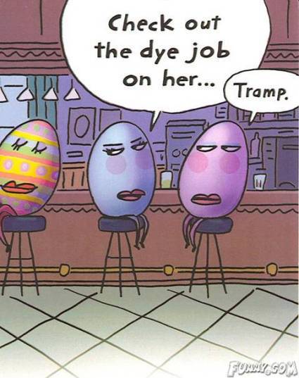 Easter dye job