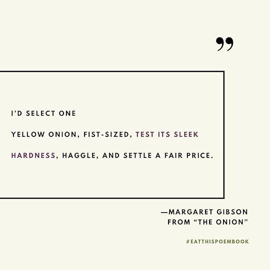 Celebrating National Poetry Month with the Eat This Poem cookbook