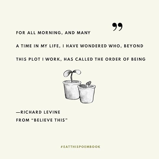 Celebrating National Poetry Month with the Eat This Poem cookbook