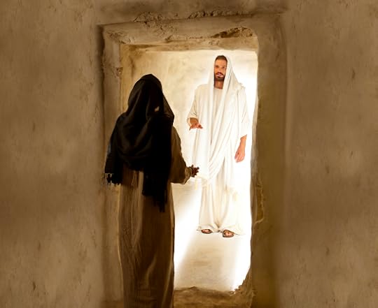 John 20:3–18, Mary Magdalene speaks with the resurrected Christ