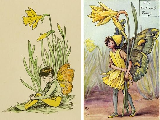 Daffodil Fairies by Cicily Barker (1895-1973)