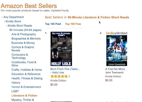 Born from Fire - Number 1 in Literature & Fiction Short FREE
