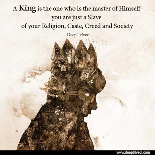 A King is the one who is the master