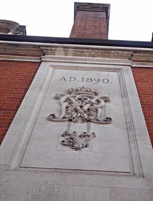 Clarges Mews: 1890 crest