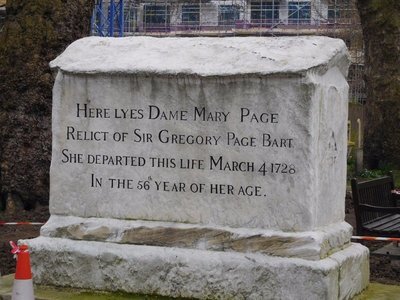 BUNHILL FIELDS Mary Page