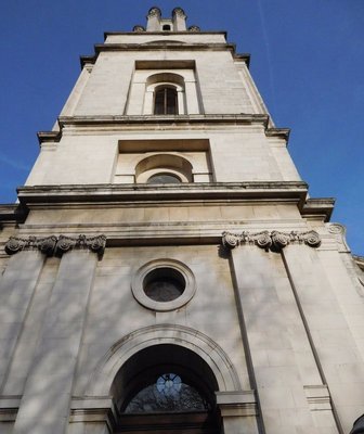 St George in the East: Hawksmoor's tower