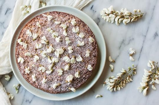 Mimi Thorisson's black locust or robinia cake 