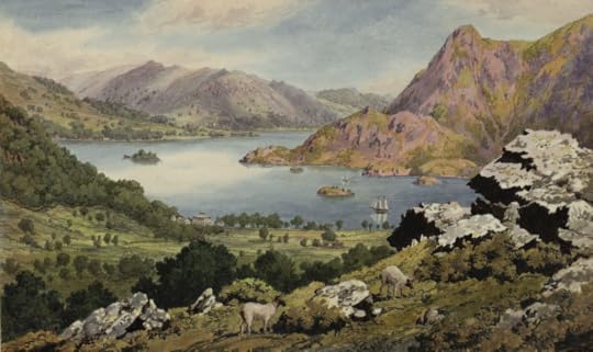 1825 painting of Ullswater (Wiki - Museum of Wales - By John Parker - This image is available from the National Library of WalesYou can view this image in its original context on the NLW Catalogue, Public Domain, https://commons.wikimedia.org/w/index.php?curid=47585043)
