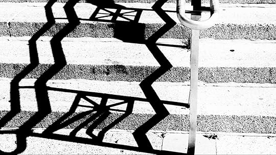 Deep shadow from stairwell at Angell Hall. Shot with a Canon 60D by Jay Sennett