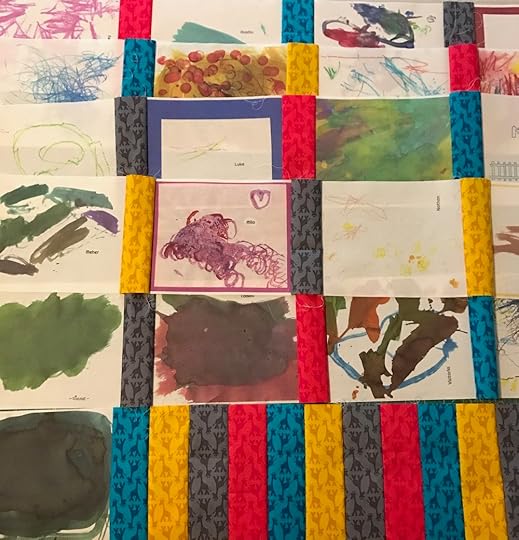 Preschool Art Quilt by Carrie Actually