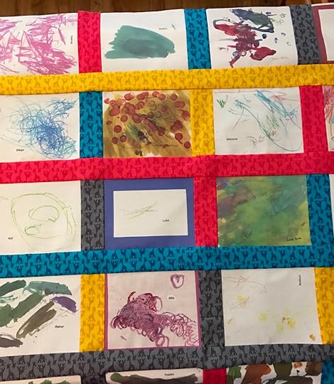 Preschool Art Quilt by Carrie Actually