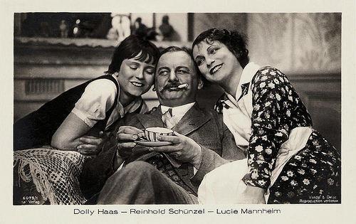 Dolly Haas, Reinhold Schünzel and Lucie Mannheim in Der Ball (1931)