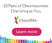 23 Pairs of Chromosomes. One Unique You. Get your DNA story at 23andMe.com.