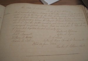 Marriage License Manfred and Sallie