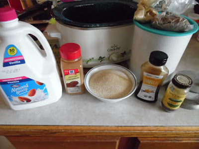 Photo of ingredients for slow cooker farina
